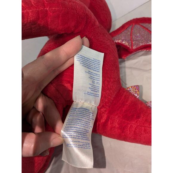 Build A Bear MagicQuest Red Dragon Ellie 15” Plush Great Wolf Lodge Exclusive - Picture 10 of 11